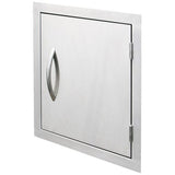 Cal Flame 18" Built-In Vertical Door, Steel Silver BBQ09841P-18