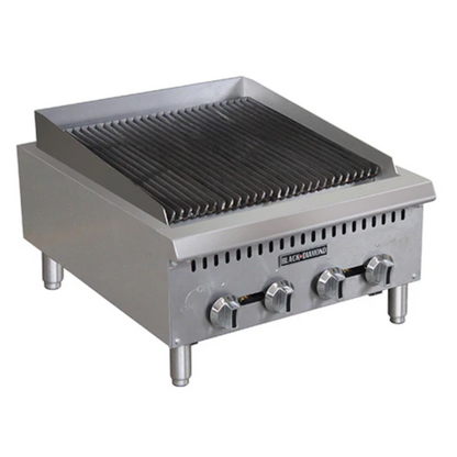 Adcraft BDCTC-24 Black Diamond Heavy Duty Gas Charbroiler 24"W - ACBDCTC24