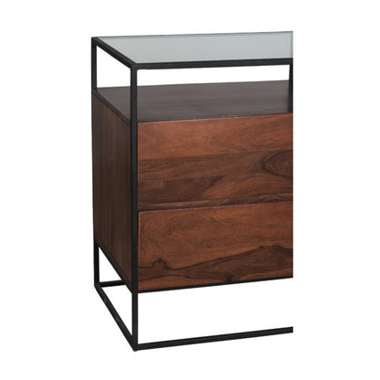 Union Home Bedford Light Brown 4 Drawer  - BDM00039
