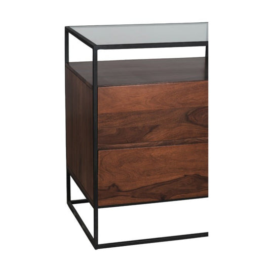 Union Home Bedford Light Brown 4 Drawer  - BDM00039