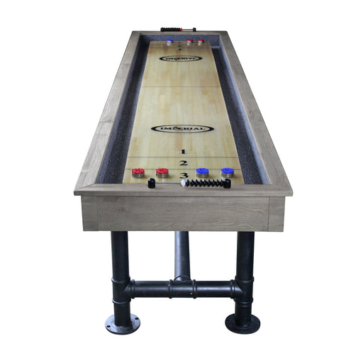 Imperial Bedford 12ft Shuffleboard Table in Silver Mist - 0026-020