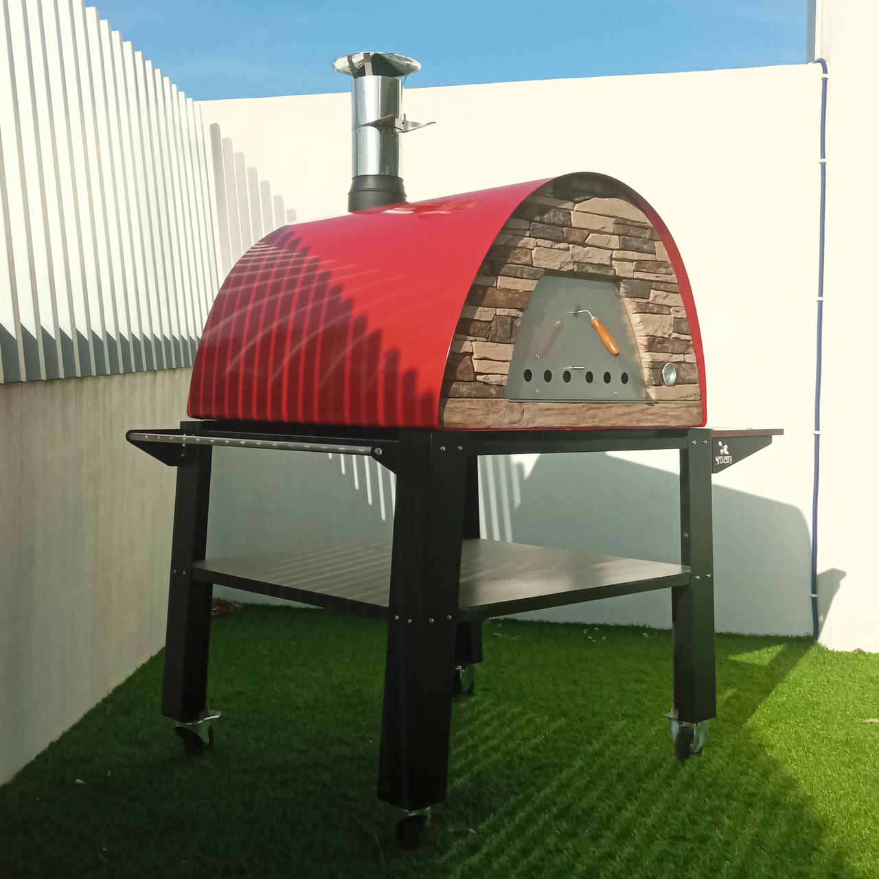 "NEW" PRIME PORTABLE PIZZA OVEN STAND "BELLO"