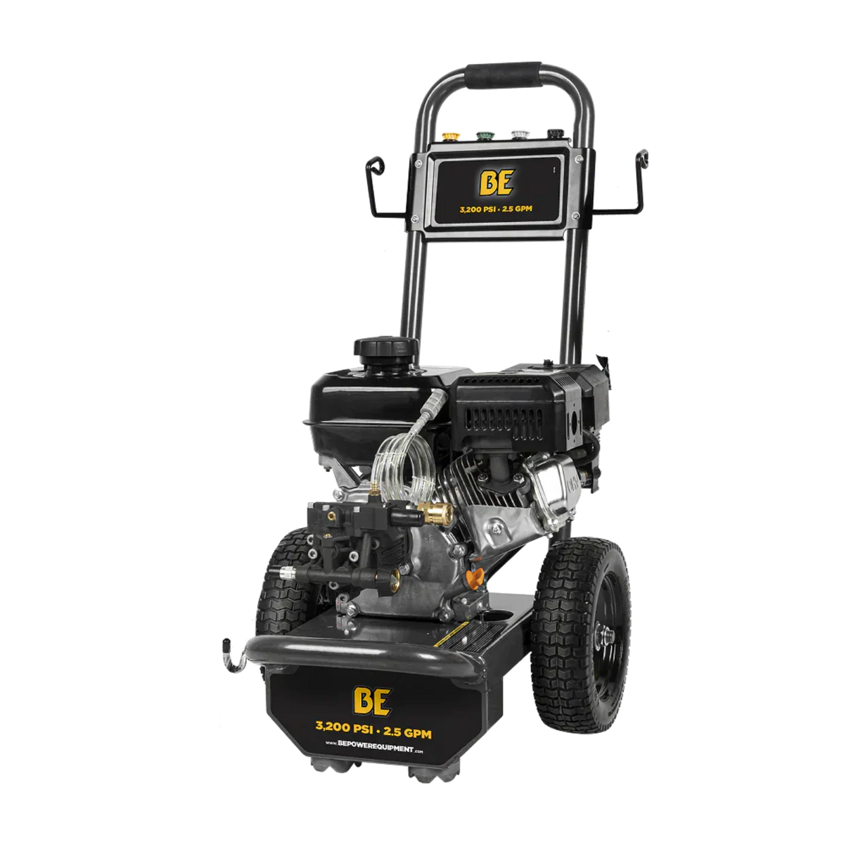 BE Power Equipment 3,200 PSI 2.5 GPM Cold Water Gas Pressure Washer - B327PX