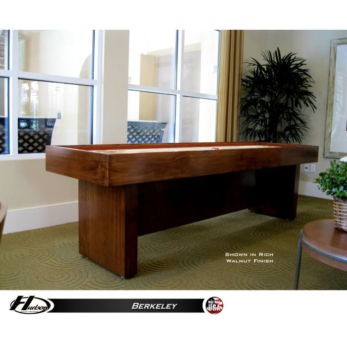 Hudson Berkeley Shuffleboard Table 9'-22' with Custom Stains