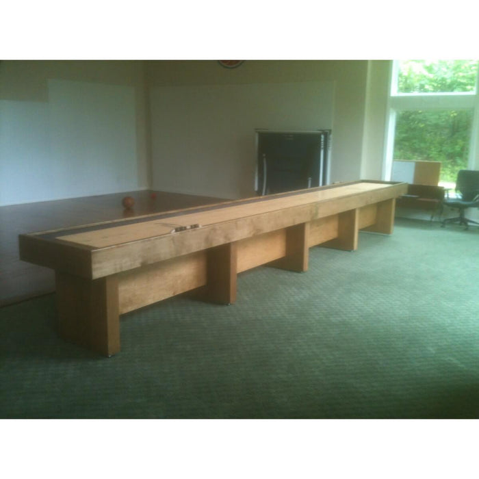 Hudson Berkeley Shuffleboard Table 9'-22' with Custom Stains