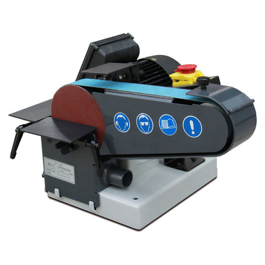 Kaka Industrial BG-2 Bench Belt Sander, 2" x 40" Belt & 6" Disc Combo Sander with 750W motor input 110V - 189012