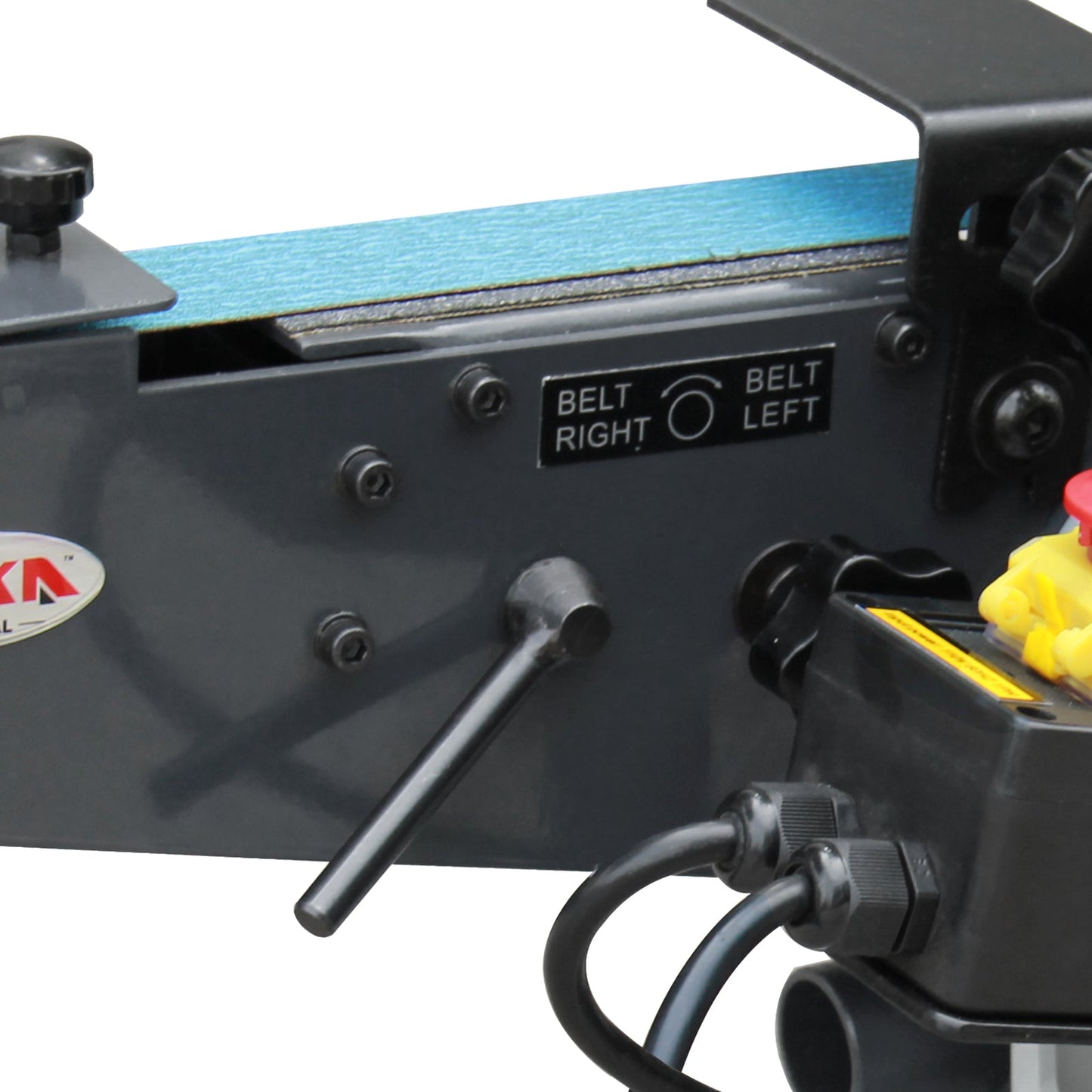 Kaka Industrial BG-2 Bench Belt Sander, 2" x 40" Belt & 6" Disc Combo Sander with 750W motor input 110V - 189012