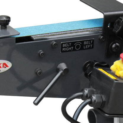 Kaka Industrial BG-2 Bench Belt Sander, 2" x 40" Belt & 6" Disc Combo Sander with 750W motor input 110V - 189012
