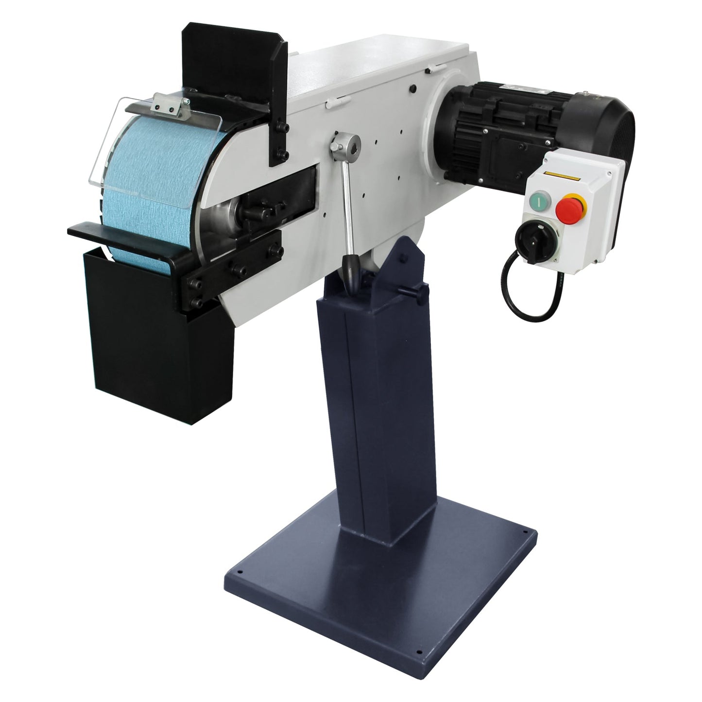 Kaka Industrial BG-6 Belt Grinder, 6 x 79 in Belt Sande, Wheel Metal Belt Grinder/Sander, Sander with Cast Iron Base, High Speed Belt Grinder 220V-60HZ-3PH - 189002V220