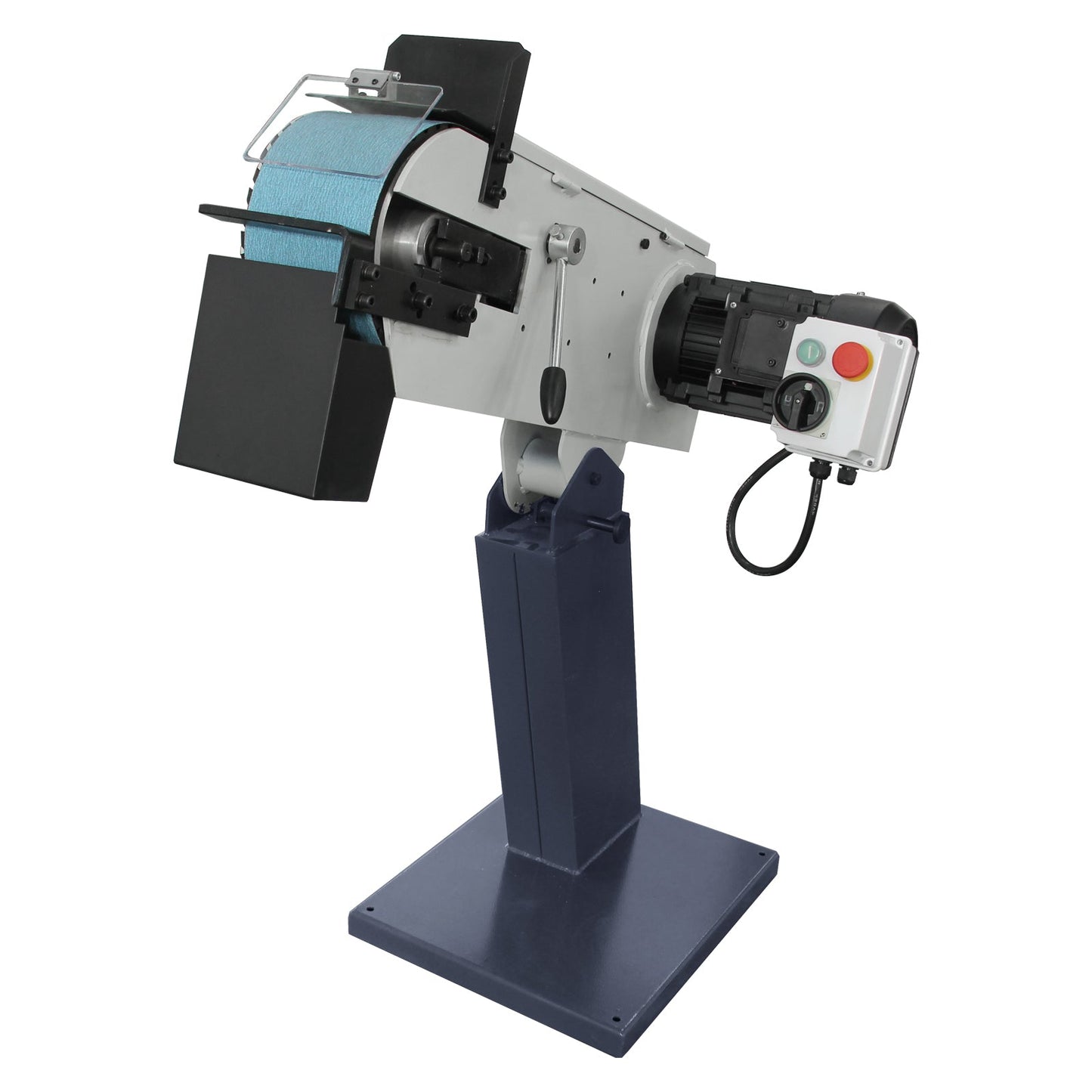 Kaka Industrial BG-6 Belt Grinder, 6 x 79 in Belt Sande, Wheel Metal Belt Grinder/Sander, Sander with Cast Iron Base, High Speed Belt Grinder 220V-60HZ-3PH - 189002V220