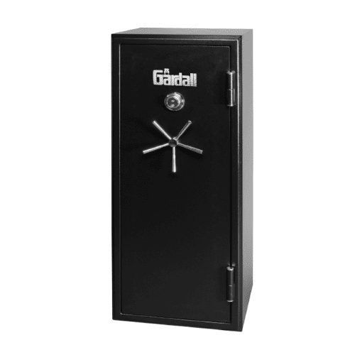 Gardall Black Firelined BF Gun Safe w/ Silver Trim - BGF6024-BS-C