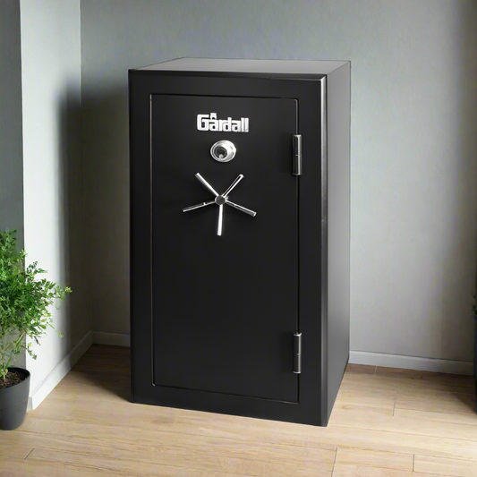 Gardall BGF6030-BS-C Black Firelined BF Gun Safe w/ Silver Trim