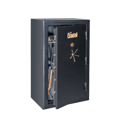 Gardall Black Firelined BF Gun Safe w/ Gold Trim - BGF7242-B-C