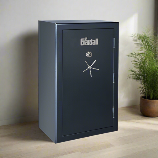 Gardall BGF7242-BS-C Black Firelined BF Gun Safe w/ Silver Trim - BGF7242-BS-C