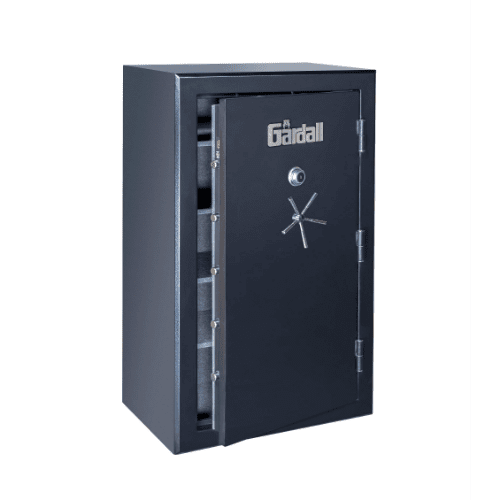 Gardall Black Firelined BF Gun Safe w/ Silver Trim - BGF7242-BS-C