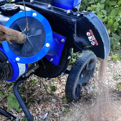 BILT HARD 7.5 HP Wood Chipper, 3" Max Capacity - TRA-0401