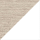 LuxCraft 4' x 6' Rectangular Table - Bar Height - P46RT-BHCHB, Birch/White