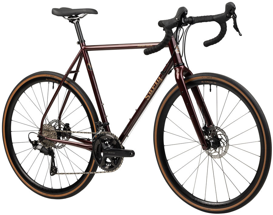 NEW Surly Midnight Special All-Road Bike - 700c, Steel, 105 2x12, Carbon Fork and Wheels, Black Cherry Fizz - 210000073132