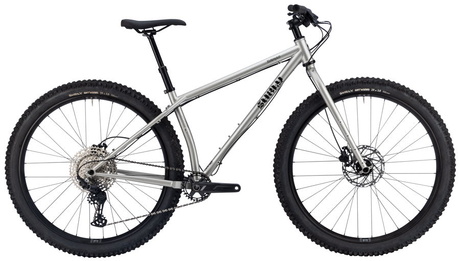 NEW Surly Krampus Steel Rigid 29"+ Mountain Bike - Salmon Skin Silver