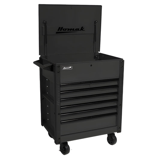 Homak  35" Pro Series 7 Drawer Slide Top Service Cart - BK06035247
