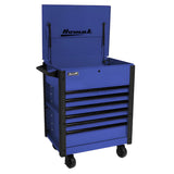 Homak  35" Pro Series 7 Drawer Slide Top Service Cart - BK06035247