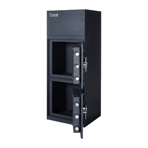 Gardall Back Loading Heavy Duty Double Door Depository Safe - BL1337KK