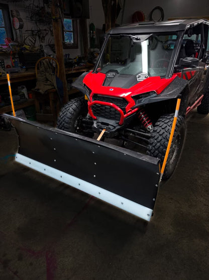 MotoAlliance Denali Poly Snow Plow Blade 72" with Poly Wear Bar New - BL72STBK_POLY