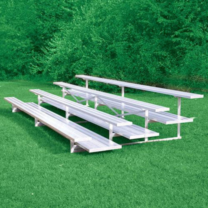 Bleacher 4 Row 15' All Aluminum Preferred - BLDP-4AL