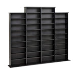 Prepac Black Quad Width Wall Storage - BMA-1520-K