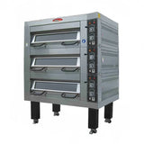 BakeMax  47" Four Deck Electric Oven, Accommodates (4) 18" X 26" Pans, 220/60/3 - BMSD004