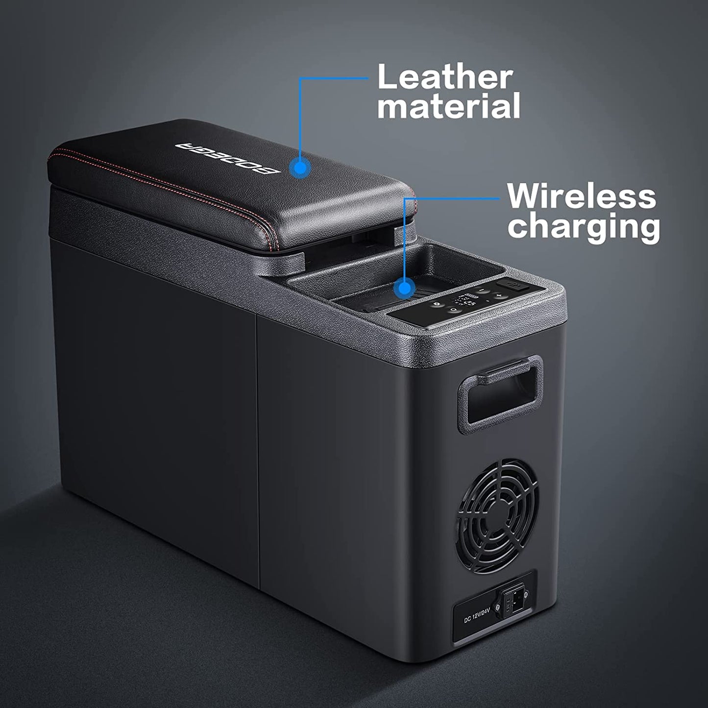 BODEGAcooler Mini Portable Car Armrest Refrigerator 9qt/8L  - CF8