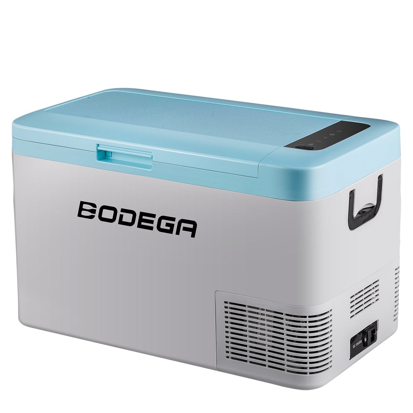 BODEGAcooler 27qt/25L K25 12V Portable Car Fridge Freezer - Blue