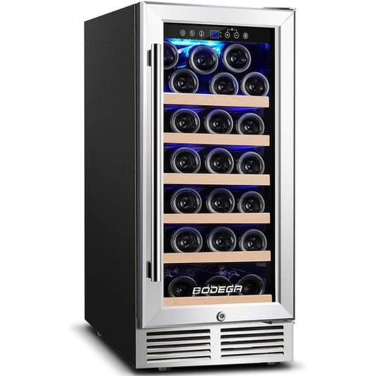Blemished BODEGAcooler 15" Built-in 31 Bottles Wine Refridgerator - JC-85A