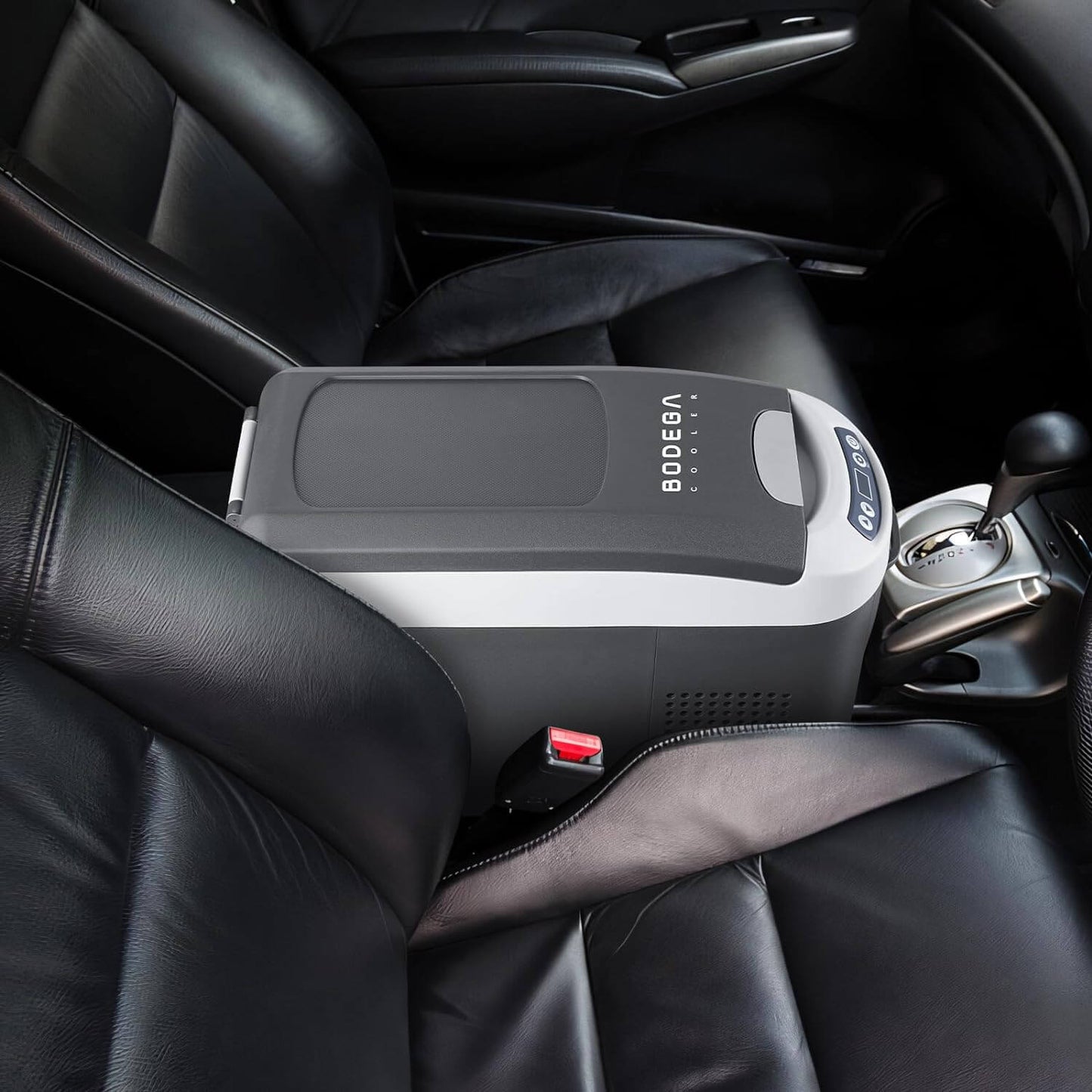 BODEGA cooler 2026 Mini Car Fridge 16QT with Shoulder Belt - YCD15