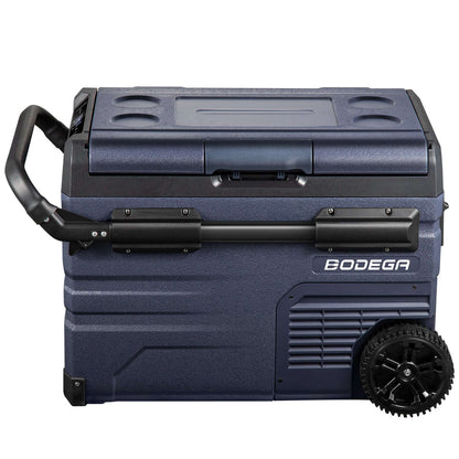 BODEGAcooler Portable Refrigerator 37qt/35L Dual Zone on Wheels  - TWW35