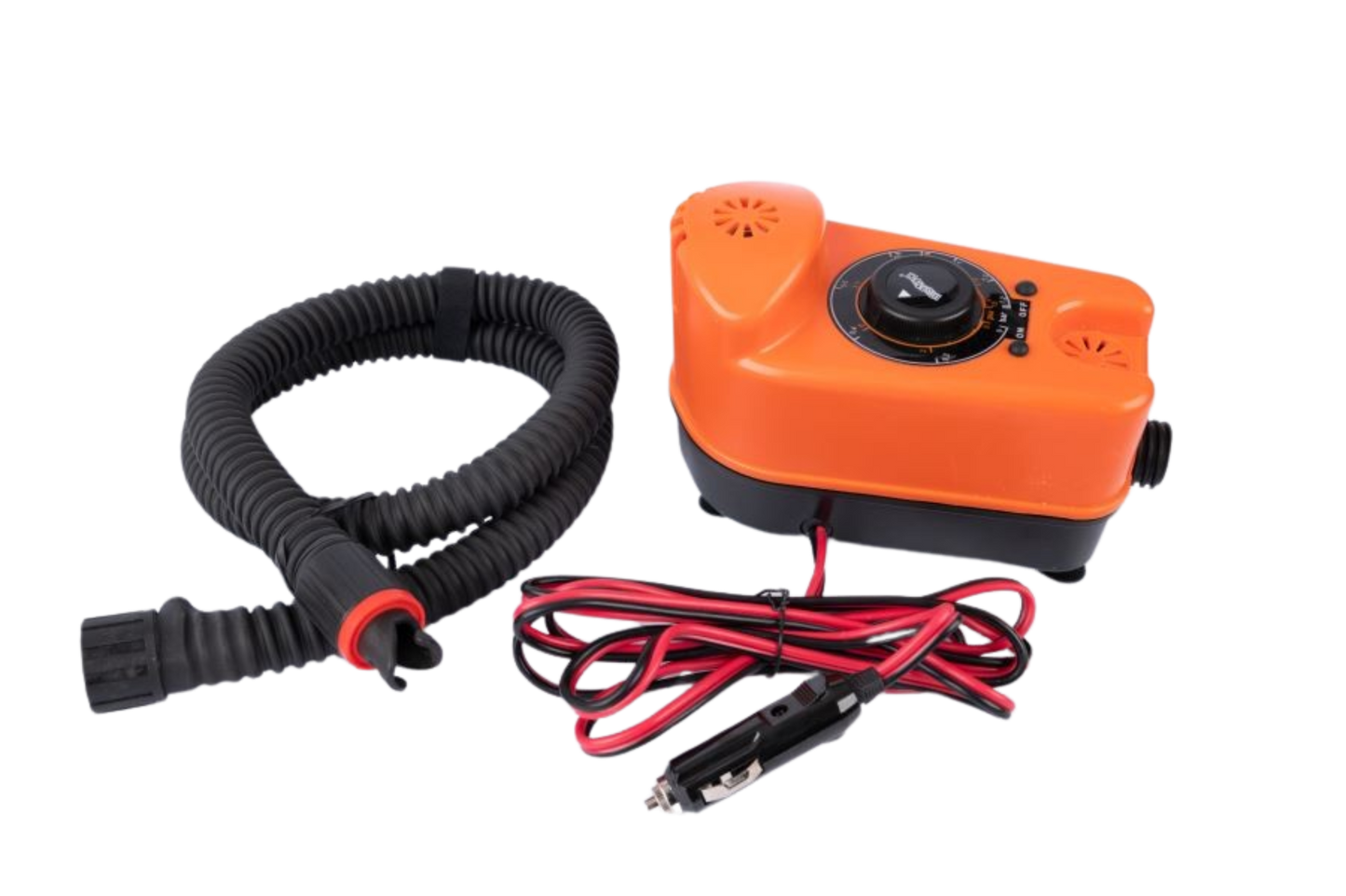 Sea Eagle TC16K_EP3W Inflatable Travel Canoe Wood/Web Seats Electric Pump for 3 Package New - TC16K_EP3W