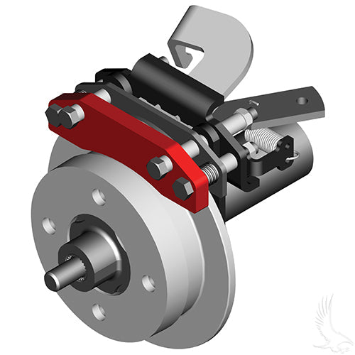 RedHawk EZGO TXT Golf Cart Rear Disc Brake Kit Gas - BRK-203