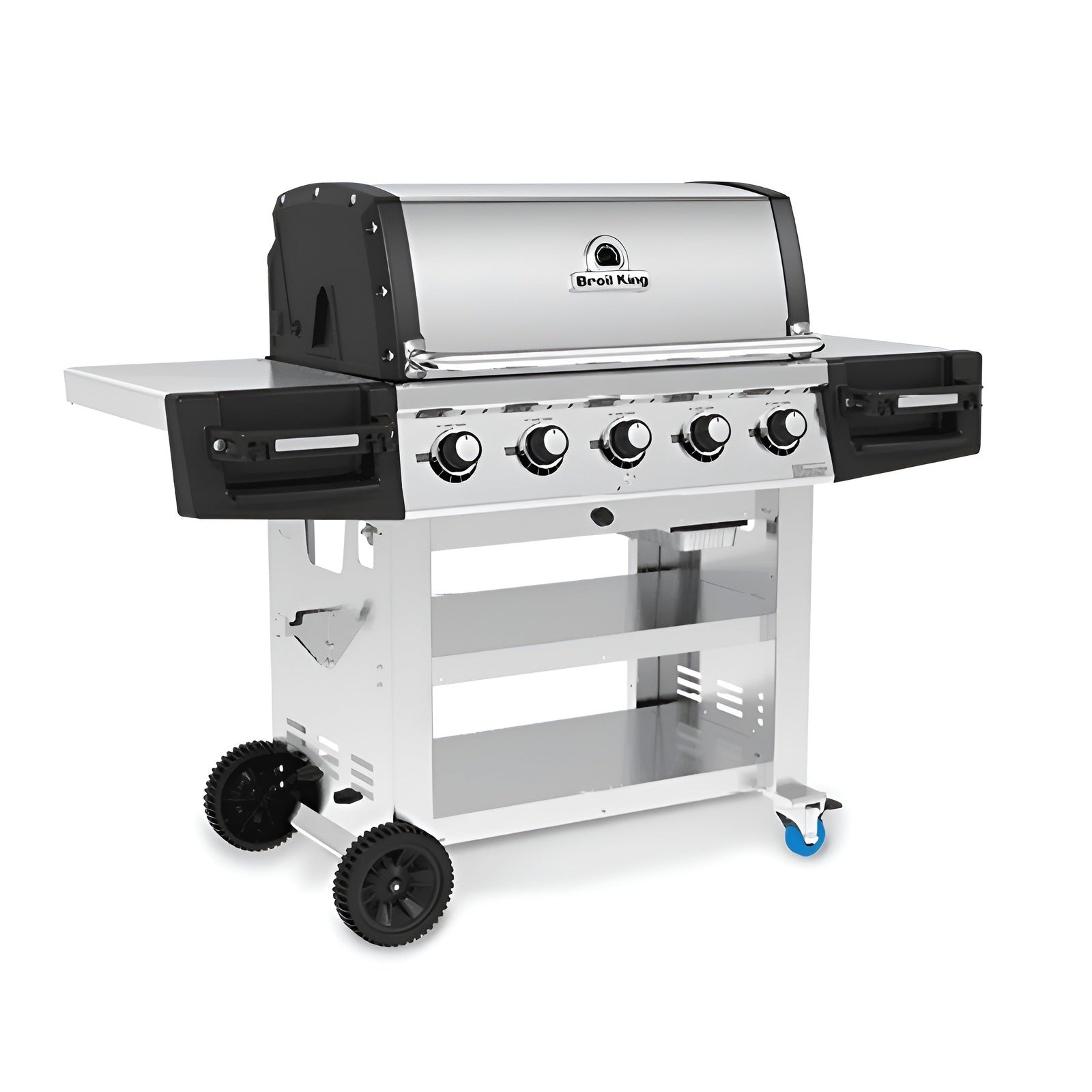 Broil King Regal S 590 Pro Freestanding Gas Grill w/ Rotisserie & Side Burner - 958344