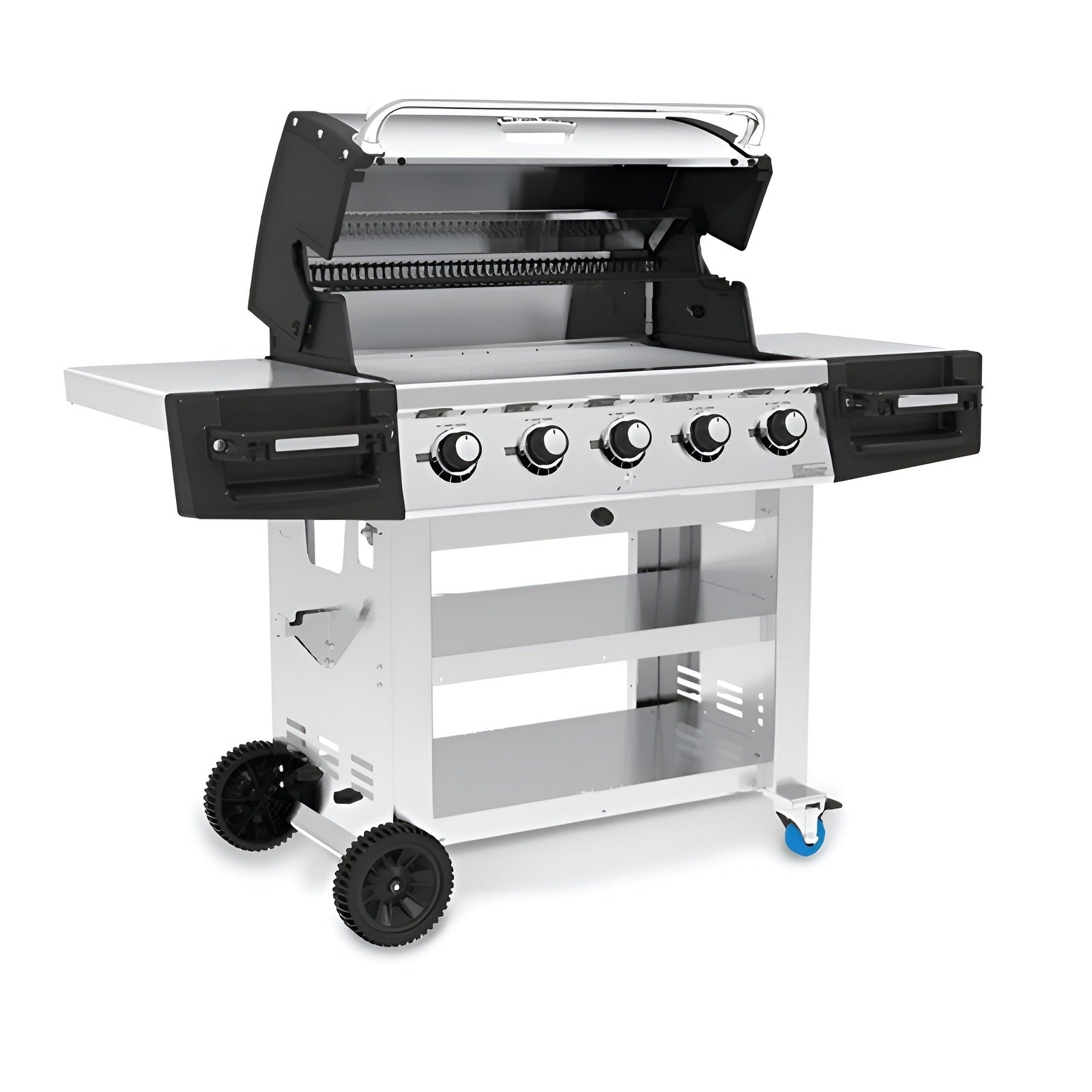 Broil King Regal S 590 Pro Freestanding Gas Grill w/ Rotisserie & Side Burner - 958344