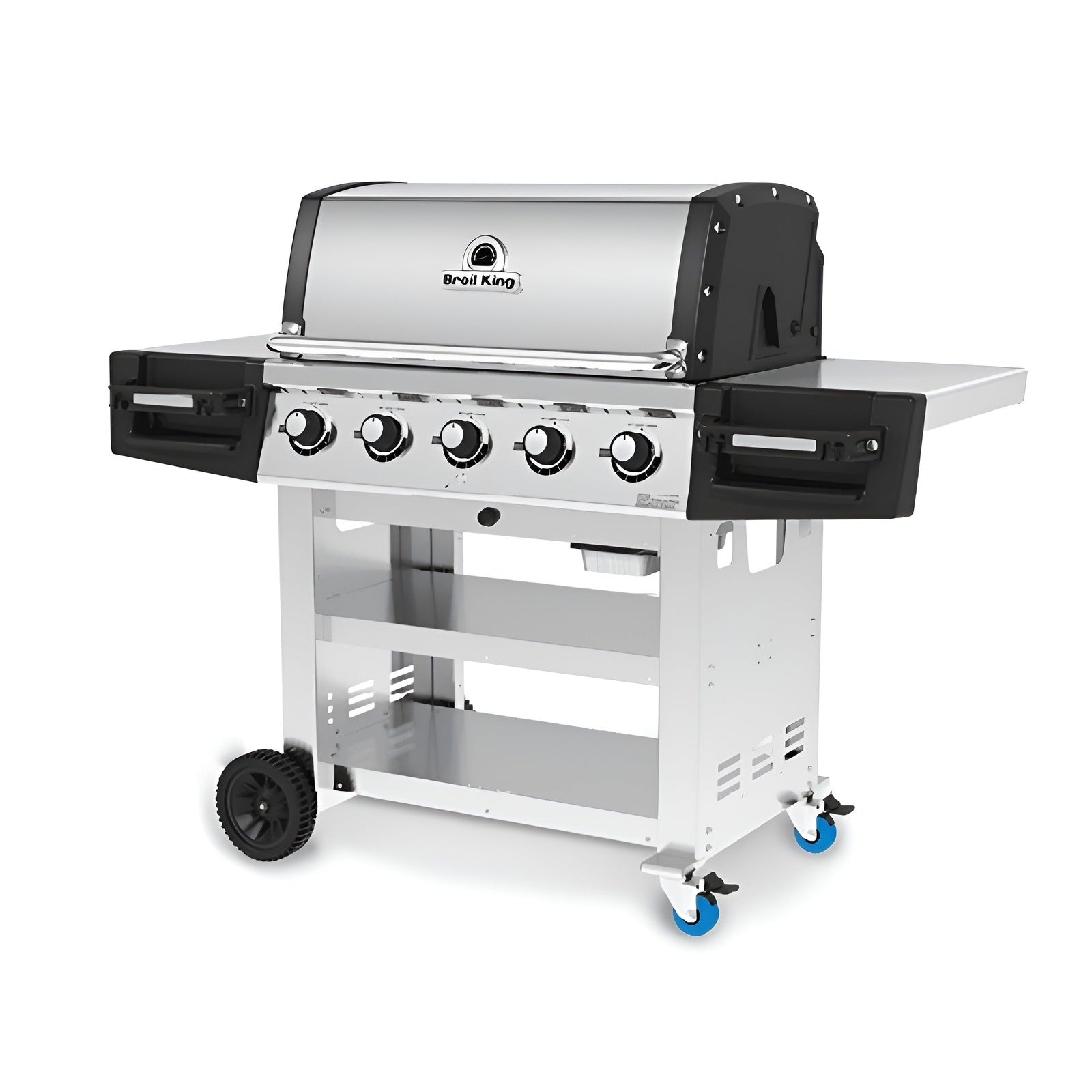 Broil King Regal S 590 Pro Freestanding Gas Grill w/ Rotisserie & Side Burner - 958344