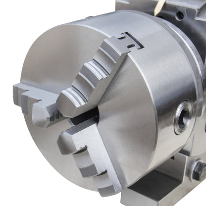 KAKA INDUSTRIAL Semi-Universal Dividing Head Sets BS-0/BS-1 Dividing Head Set 5"/6",with 5"/6" Chuck, Tailstock, Dividing Plates, 3-jaw Chuck Semi Universal Milling Set - 162320