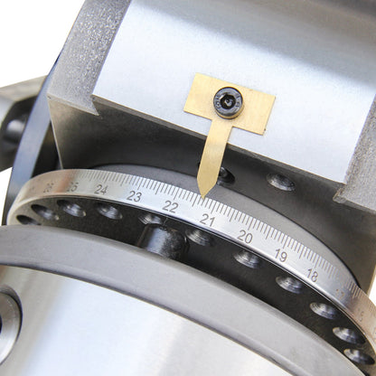 KAKA INDUSTRIAL Semi-Universal Dividing Head Sets BS-0/BS-1 Dividing Head Set 5"/6",with 5"/6" Chuck, Tailstock, Dividing Plates, 3-jaw Chuck Semi Universal Milling Set - 162320
