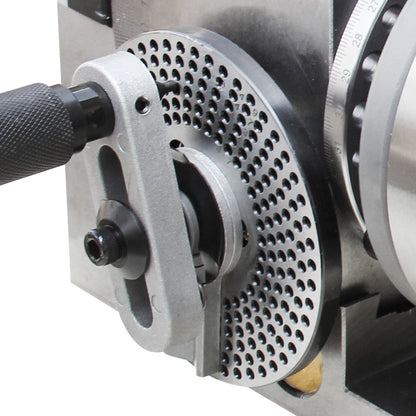 KAKA INDUSTRIAL Semi-Universal Dividing Head Sets BS-0/BS-1 Dividing Head Set 5"/6",with 5"/6" Chuck, Tailstock, Dividing Plates, 3-jaw Chuck Semi Universal Milling Set - 162320