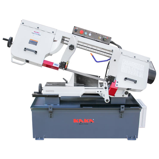 KAKA Industrial BS-1018B, 10" horizontal bandsaw 220V-60HZ-1PH Metal Cutting Band Saw, Solid Design Metal Bandsaw, Horizontal Bandsaw, High Precision Metal Band Saw, Space Saver Band Saw - 188015V220
