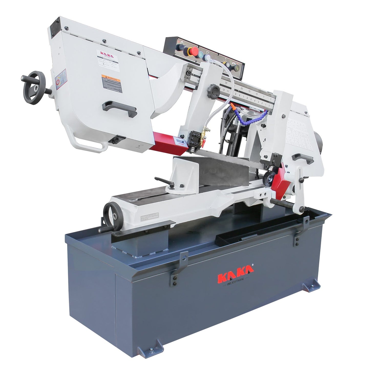 KAKA Industrial BS-1018B, 10" horizontal bandsaw 220V-60HZ-1PH Metal Cutting Band Saw, Solid Design Metal Bandsaw, Horizontal Bandsaw, High Precision Metal Band Saw, Space Saver Band Saw - 188015V220