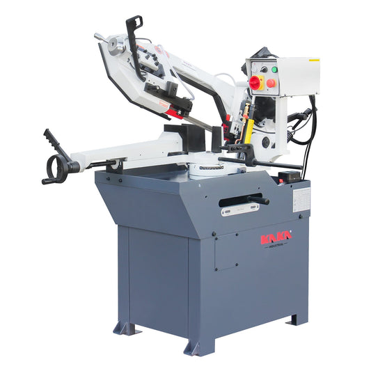 KAKA Industrial BS-108G Horizontal Metal Cutting Bandsaw, 10" x 7.9" Round & Rectangular Cutting, 60° Miter Angle, 1.5HP 115V Motor for Steel, Aluminum, Metal Fabrication - 188017V115