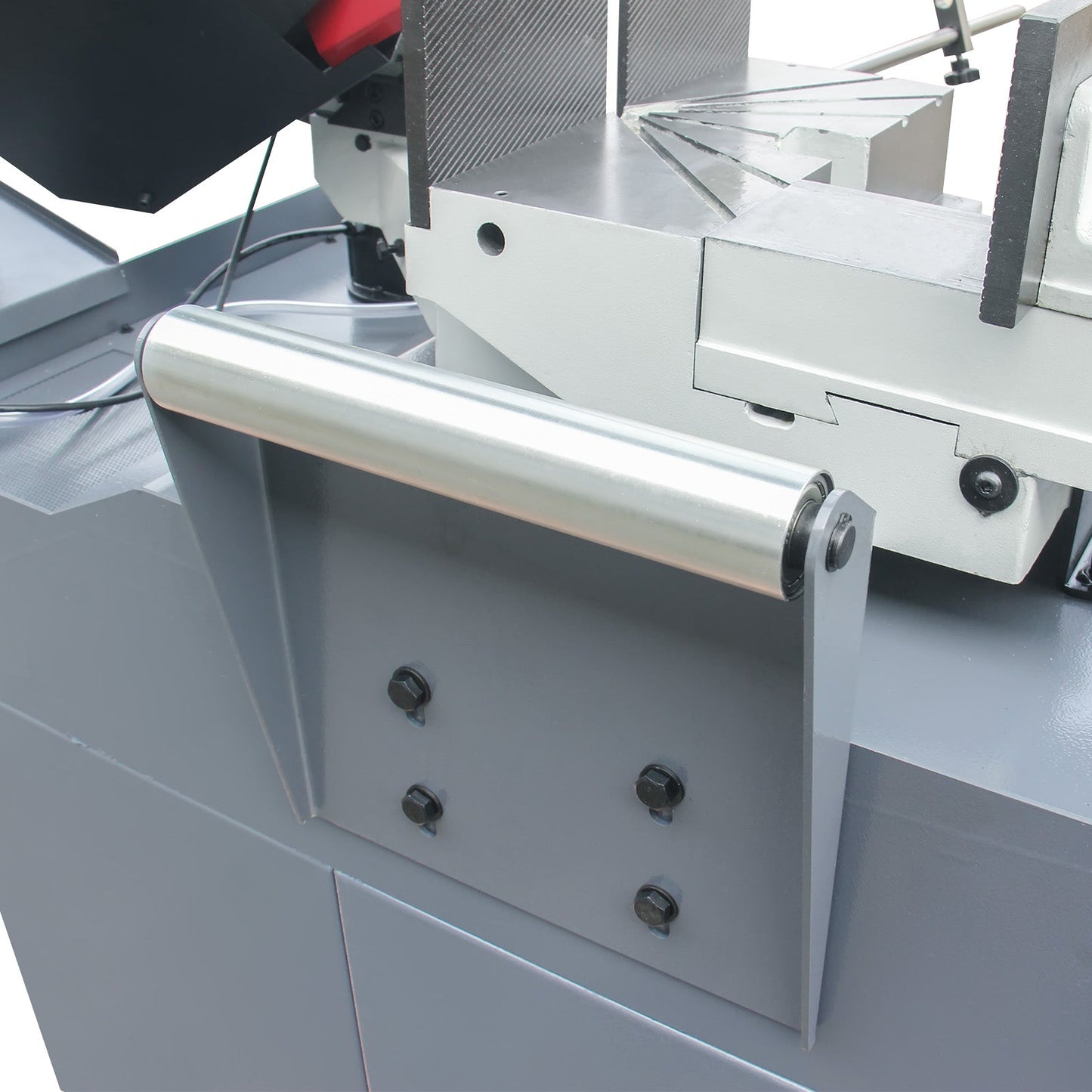 KAKA INDUSTRIAL Dual Miter Metal Bandsaw - 12 inch x 6inch, 60° Right/45° Left Swivel, Dual-Speed Motor, Hydraulic Feed, 230V 3-Phase | Ideal for Structural Steel, Pipes, Fabrication BS-126G - 188122V230B
