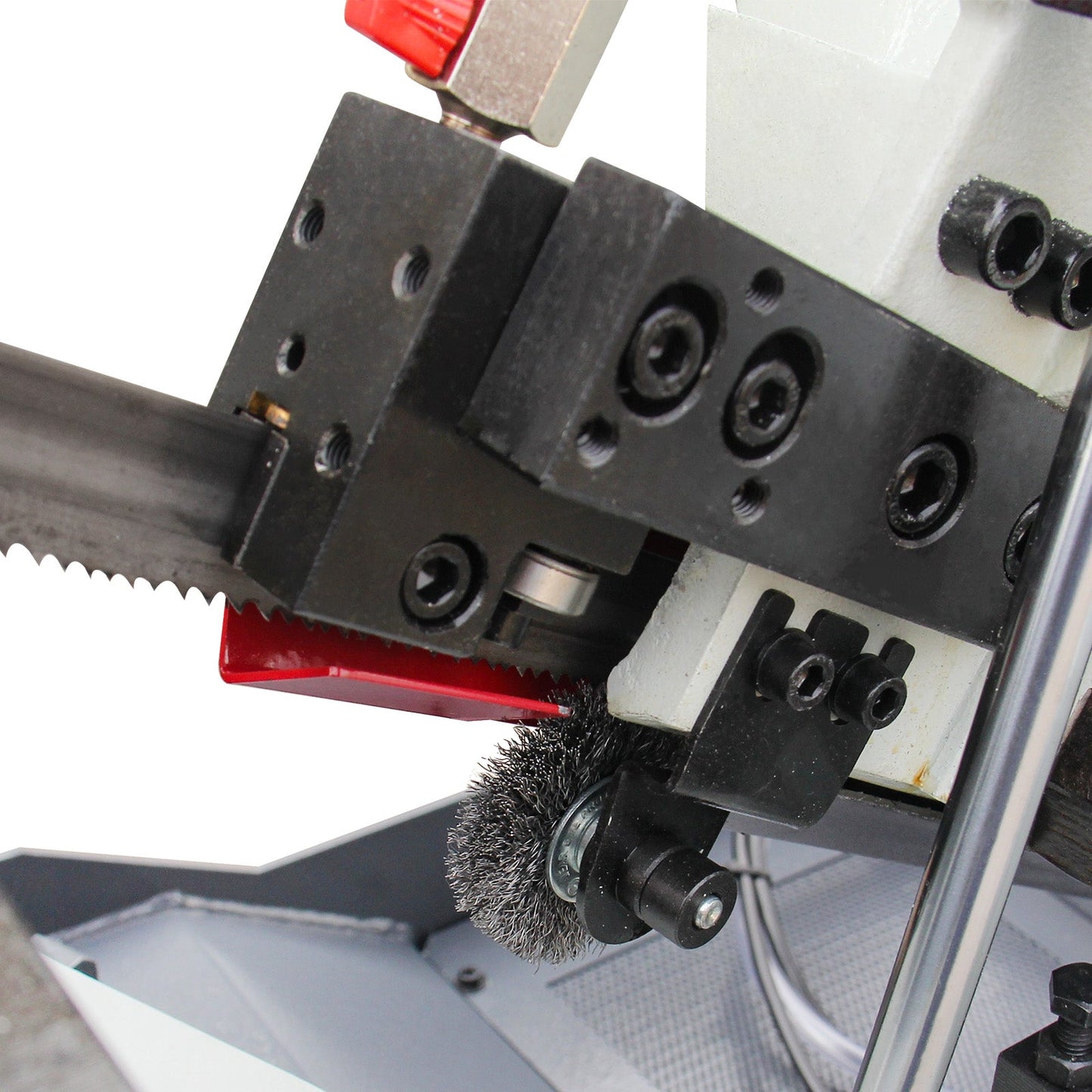 KAKA INDUSTRIAL Dual Miter Metal Bandsaw - 12 inch x 6inch, 60° Right/45° Left Swivel, Dual-Speed Motor, Hydraulic Feed, 230V 3-Phase | Ideal for Structural Steel, Pipes, Fabrication BS-126G - 188122V230B