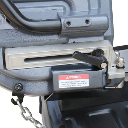 Kaka Industrial BS-150 Mini Metal Cutting Band Saw, Variable Speed Bandsaw, Solid Design Metal Bandsaw, Space Saver Metal Cutting Band Saw - 188101V110