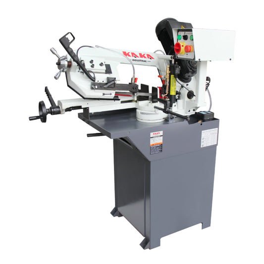 KAKA Industrial BS-76G, 7.8"x6.7" horizontal bandsaw, 115V-60HZ-1PH Metal Cutting Band Saw, Solid Design Metal Bandsaw, High Precision Metal Band Saw, Space Saver Metal Cutting Band Saw - 188016V115